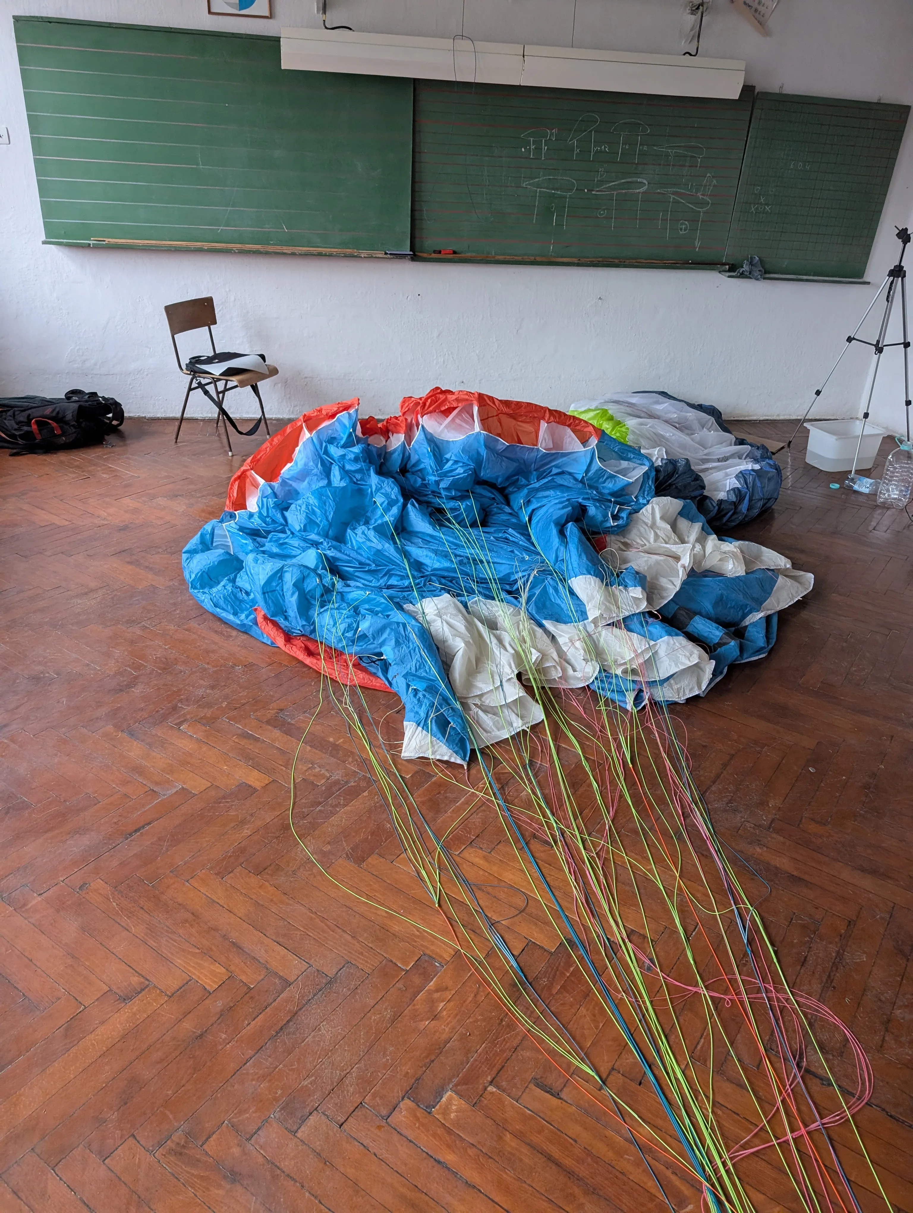 Line measurement and glider check
